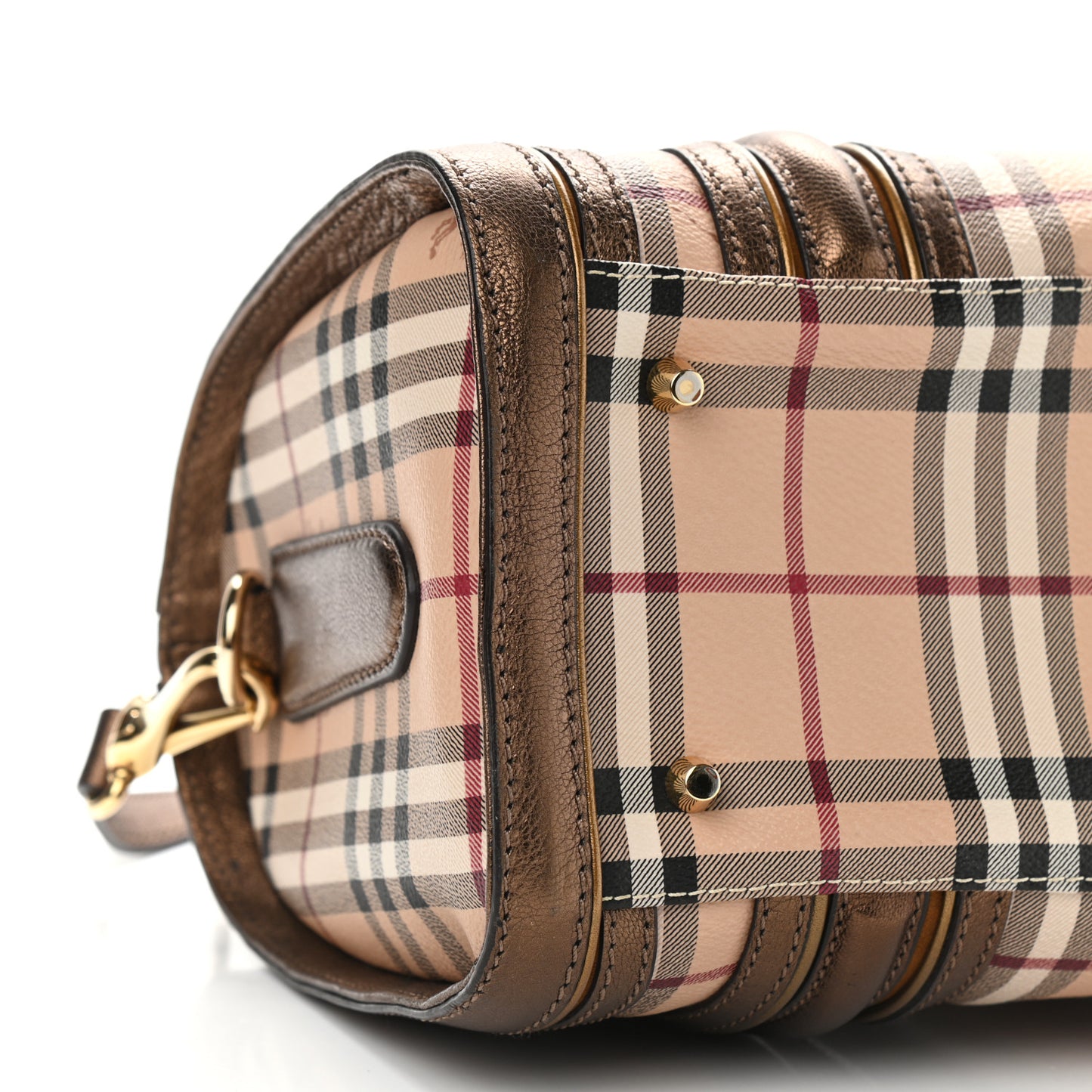 Haymarket Check Medium Alchester Bowling Bag Bronze