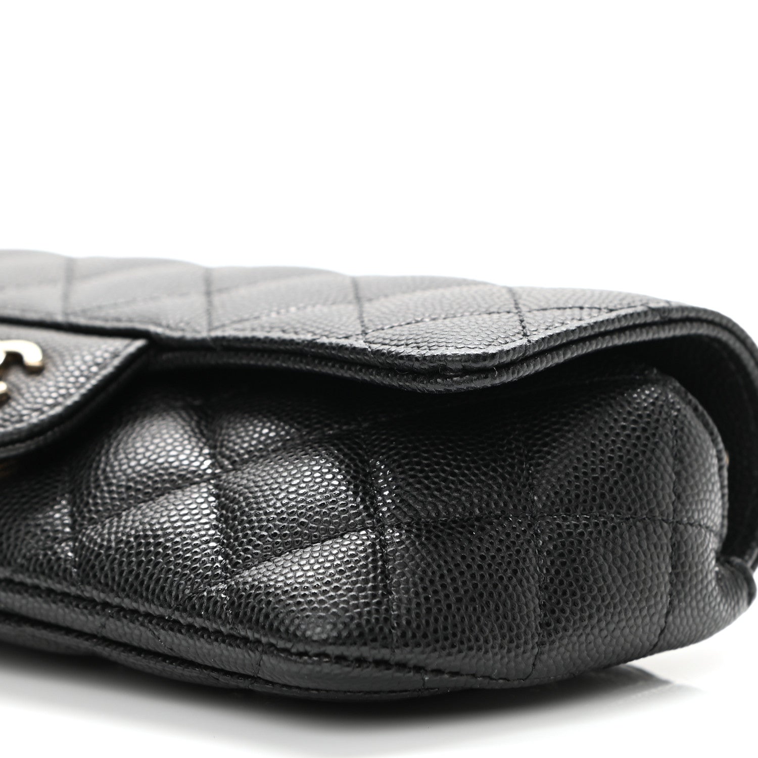Chanel Caviar Quilted Glasses Case With Chain Black 11 of 12