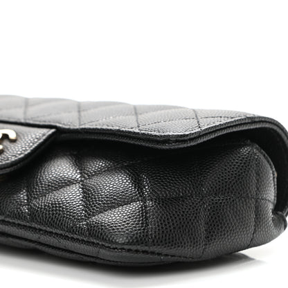 Chanel Caviar Quilted Glasses Case With Chain Black 11 of 12