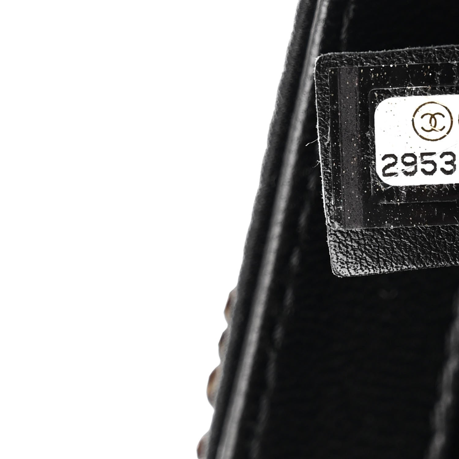 Chanel Sequin Classic Mini Flap Black Gold 7 of 10