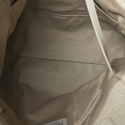 Chanel Mixed Fibers Small Deauville Tote Light Grey 6 of 10