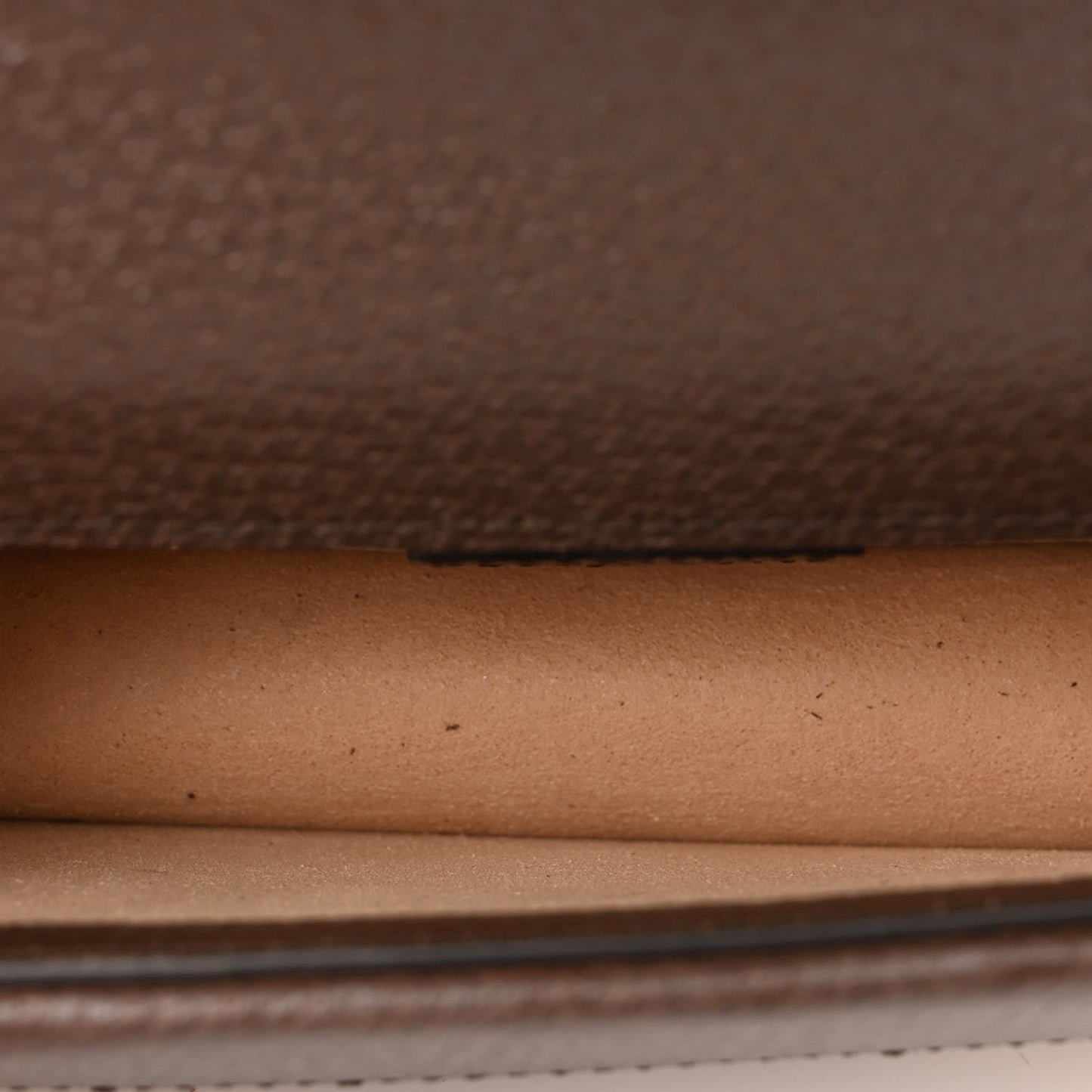 Monogram Jumbo GG Textured Dollar Calfskin Super Mini Dionysus Shoulder Bag Camel Ebony New Acero