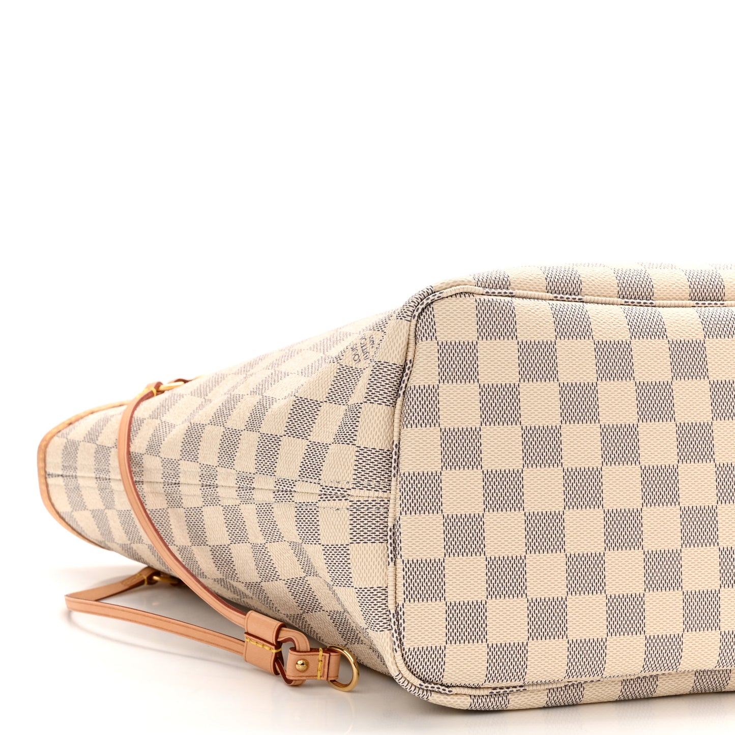 Damier Azur Neo Neverfull MM Rose Ballerine