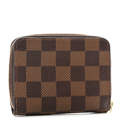 Louis Vuitton Damier Ebene Zippy Coin Purse 3 of 7