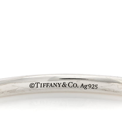 Tiffany Sterling Silver Narrow Makers Cuff Bracelet 3 of 3