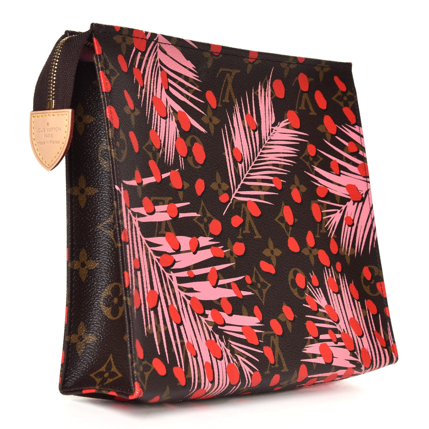 Louis Vuitton Monogram Jungle Dots Toiletry Pouch 26 Sugar Pink Poppy 2 of 4