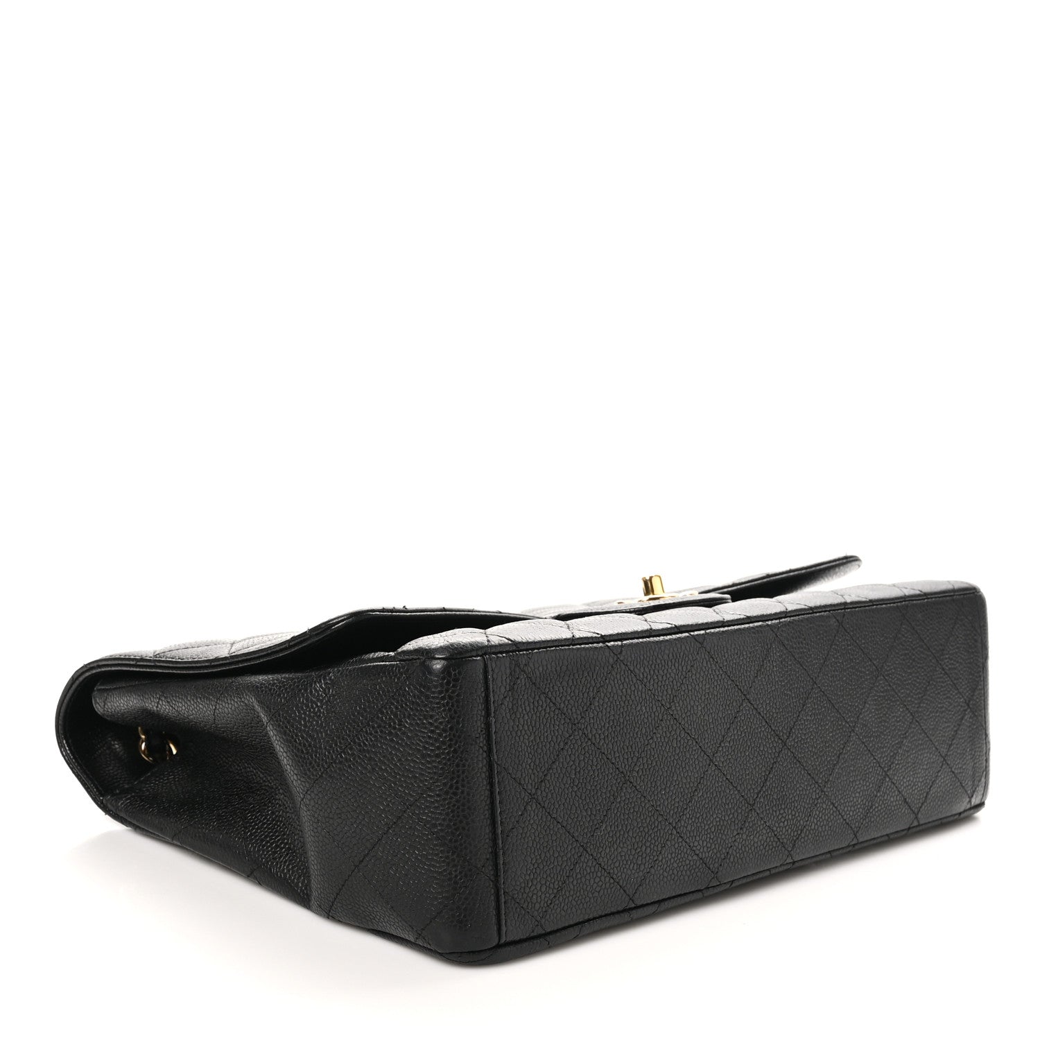 Chanel Caviar Quilted Maxi Single Flap Black 4 of 12