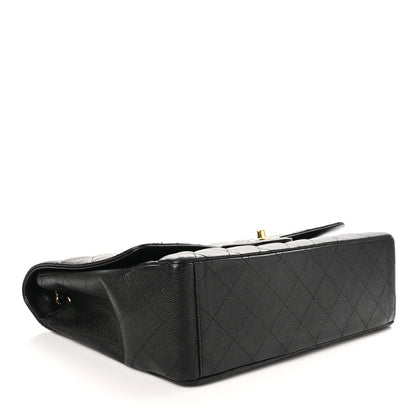 Chanel Caviar Quilted Maxi Single Flap Black 4 of 12