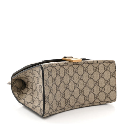 Balenciaga X GUCCI GG Supreme Monogram Small Hourglass Top Handle Bag Beige Ebony 4 of 10