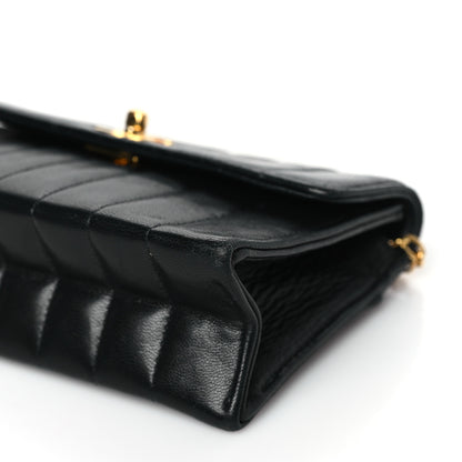 Chanel Lambskin Vertical Quilted Mini Flap Black 11 of 12