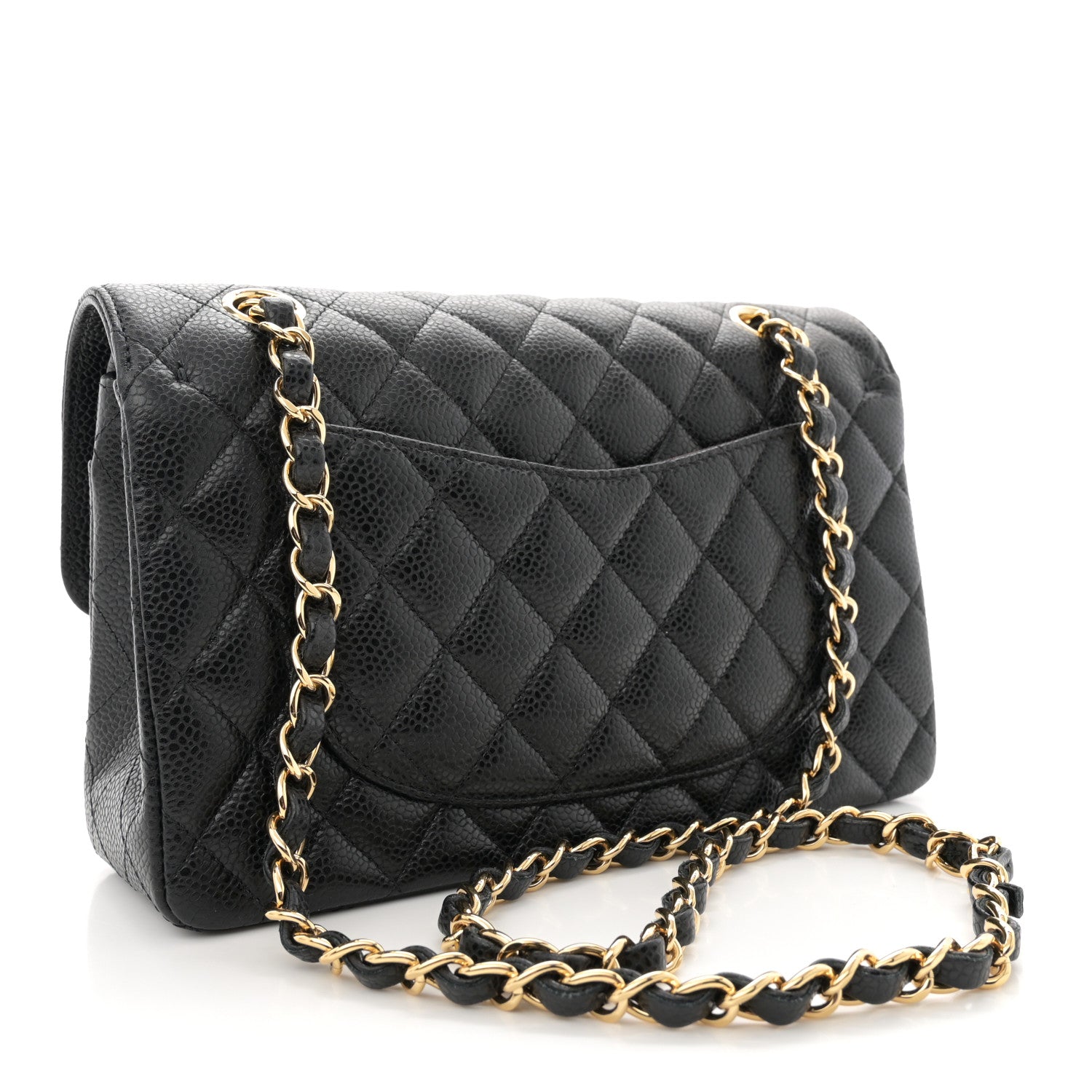 Chanel Caviar Quilted Small Double Flap Black 3 of 11
