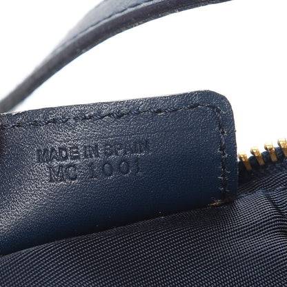 Christian Dior Monogram Mini Saddle Pochette Navy 7 of 11