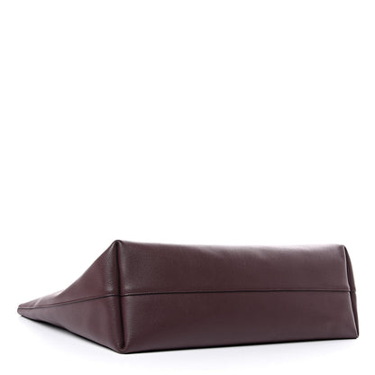 Saint Laurent Calfskin Large Shopping Tote Bordeaux 4 of 11