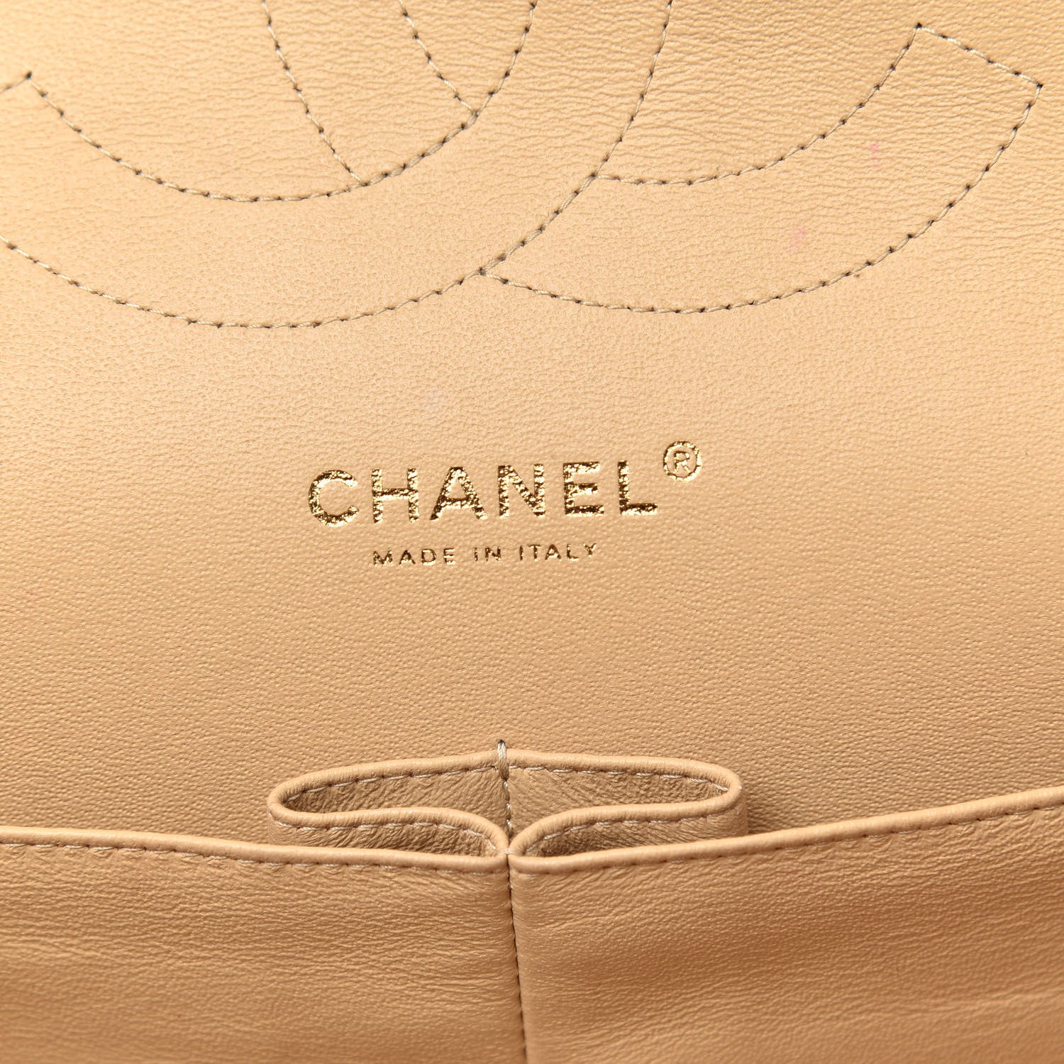 Chanel Caviar Quilted Jumbo Double Flap Beige Clair 6 of 14