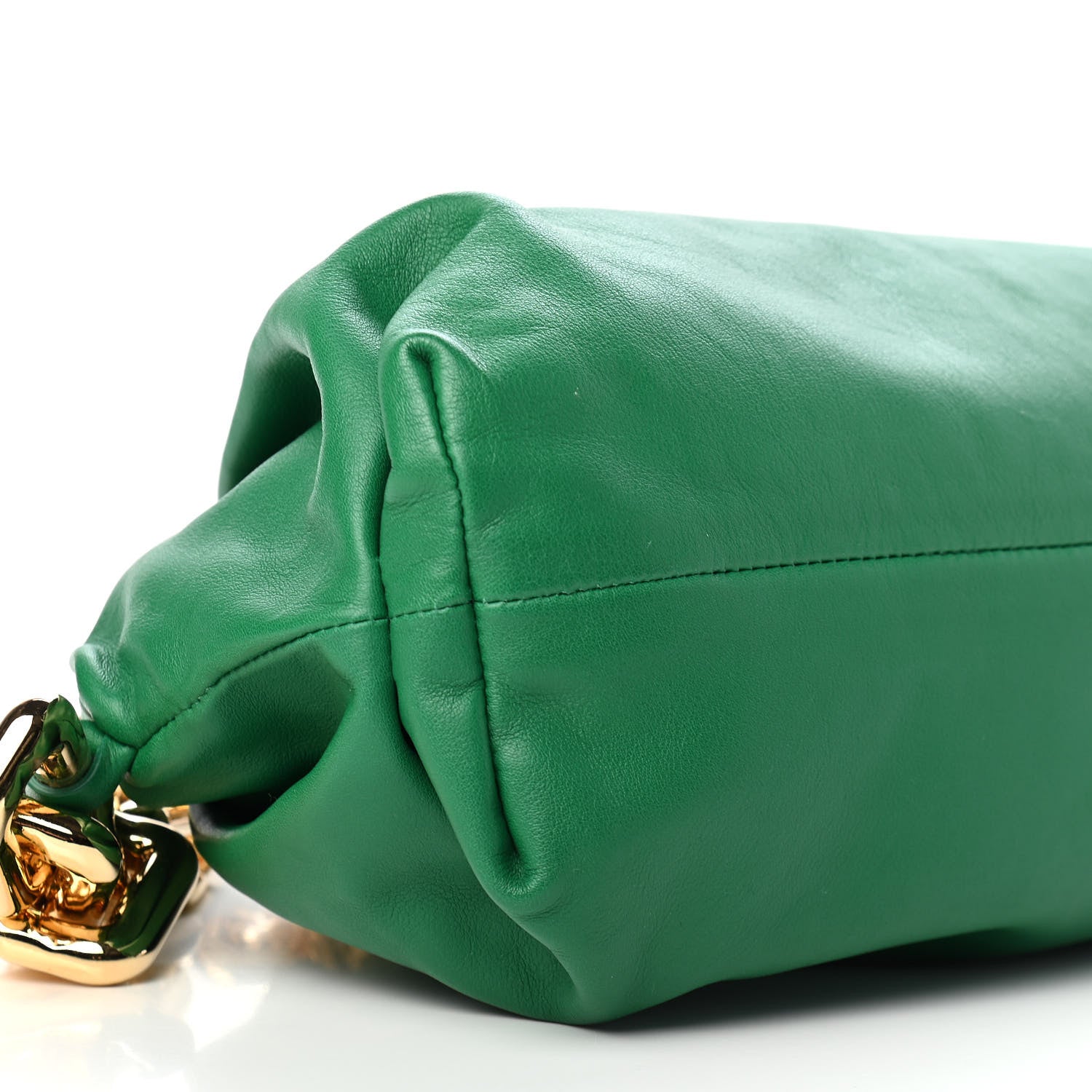 Bottega Veneta Calfskin The Pouch Chain Racing Green 5 of 8
