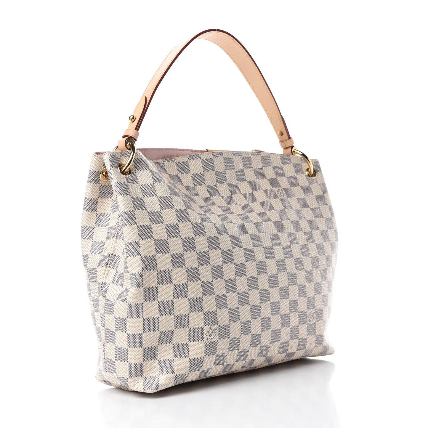 Damier Azur Graceful PM Rose Ballerine
