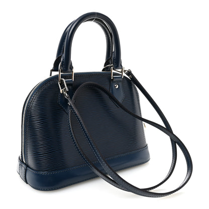 Louis Vuitton Epi Alma BB Indigo 3 of 10