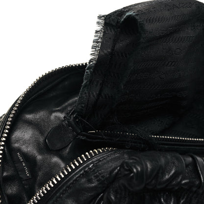 Prada Nappa Gaufre Shopping Satchel Black 15 of 15