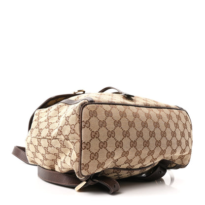 Gucci GG Monogram Flap Backpack Brown 4 of 10