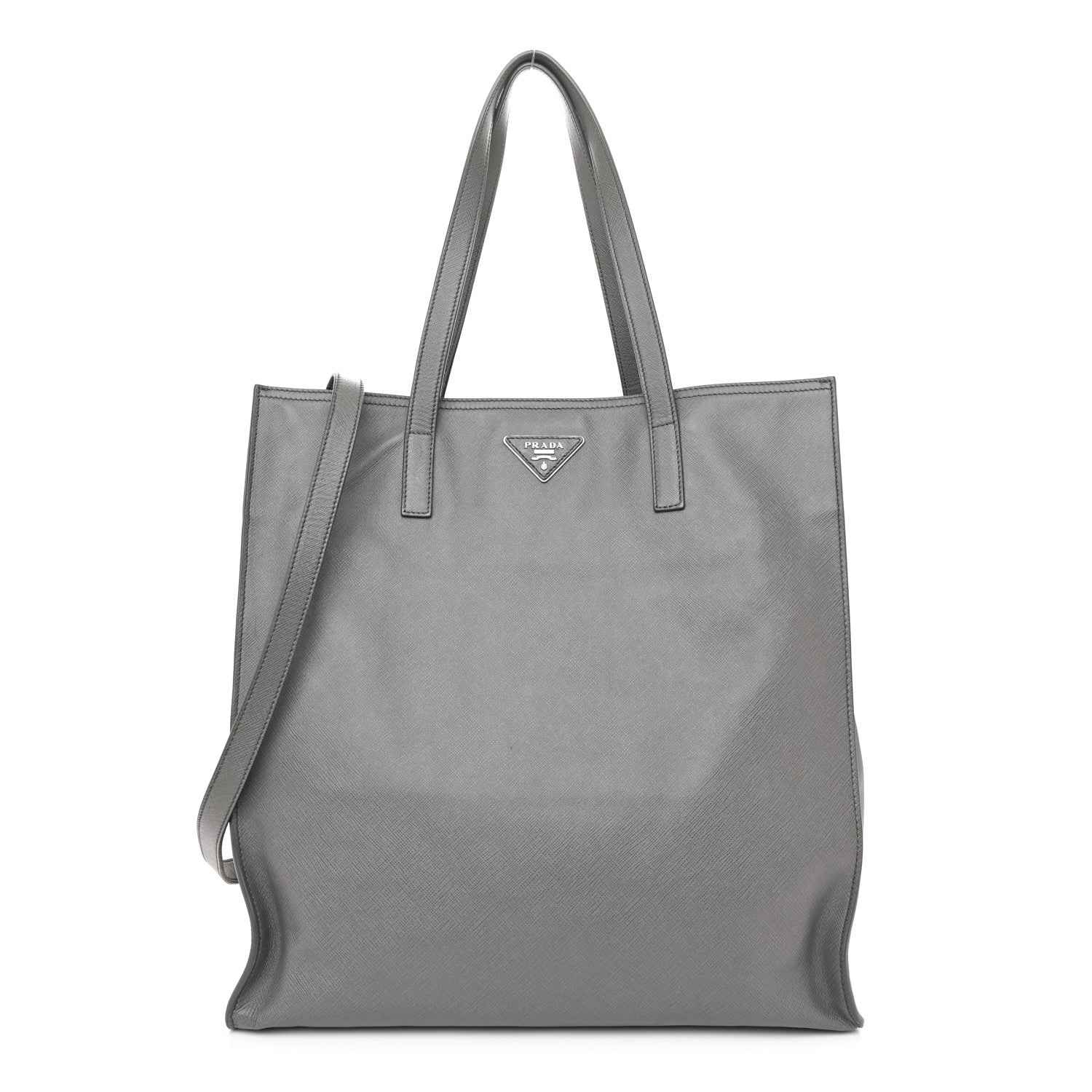 Prada Saffiano Soft Tote Marmo 1 of 10