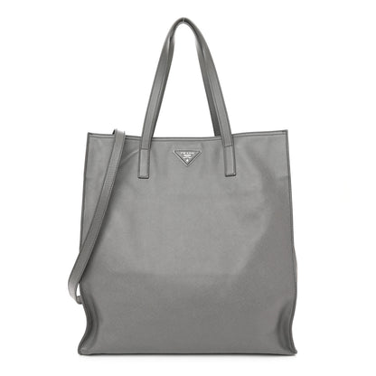 Prada Saffiano Soft Tote Marmo 1 of 10