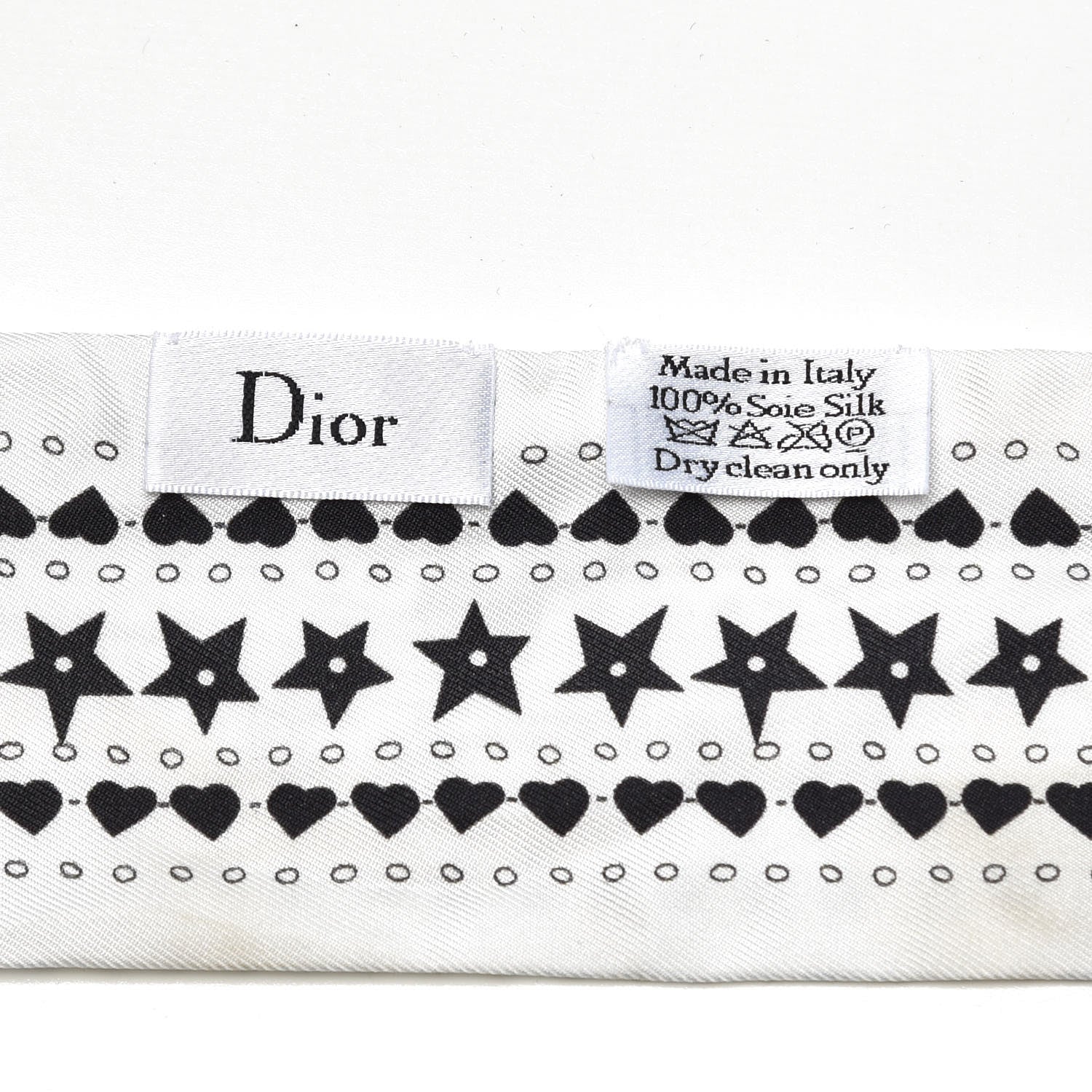 Christian Dior Silk High Priestess Tarot Mitzah Scarf Off White 4 of 4