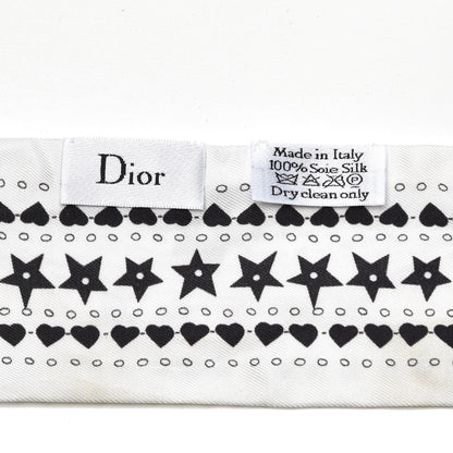 Christian Dior Silk High Priestess Tarot Mitzah Scarf Off White 4 of 4