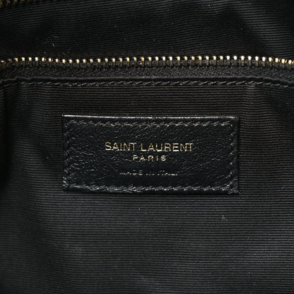 Saint Laurent Grained Lambskin Monogram Medium Niki Chain Satchel Light Musk 6 of 13