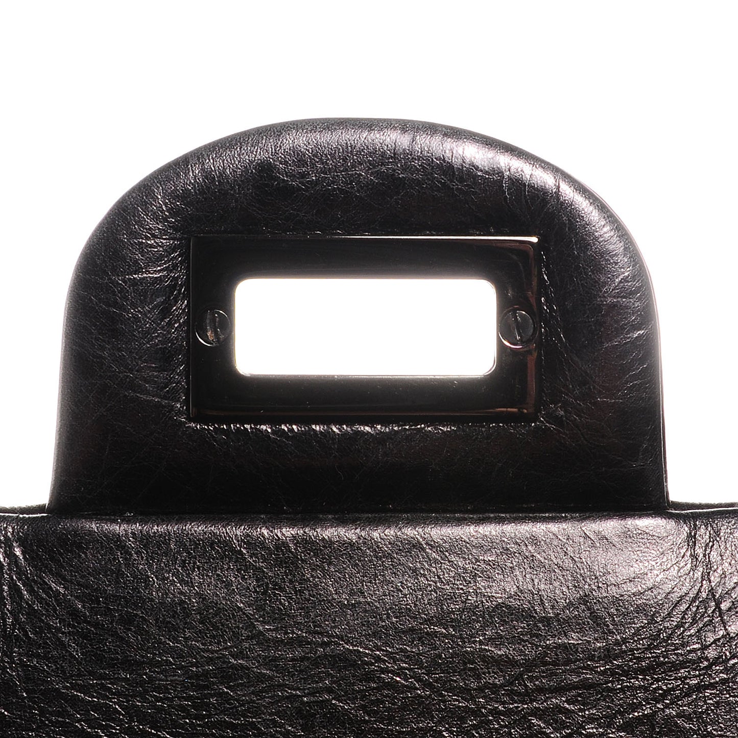 Metallic Calfskin 2.55 Reissue 226 Flap Black