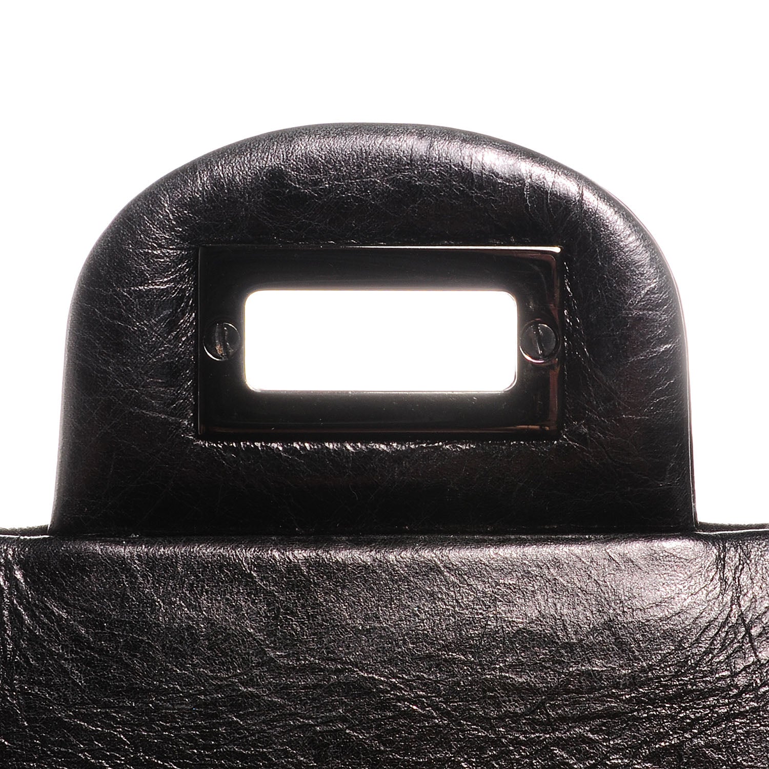 Chanel Metallic Calfskin 2.55 Reissue 226 Flap Black 9 of 10