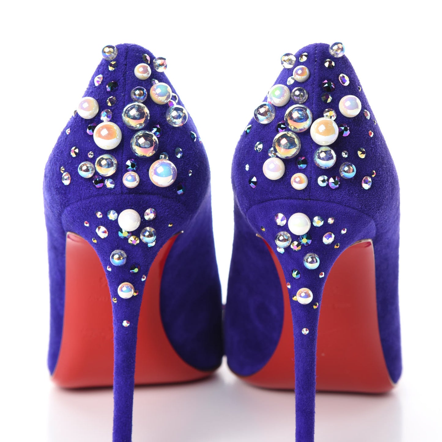 Suede Candidate 100 Pumps 37.5 Purple Pop