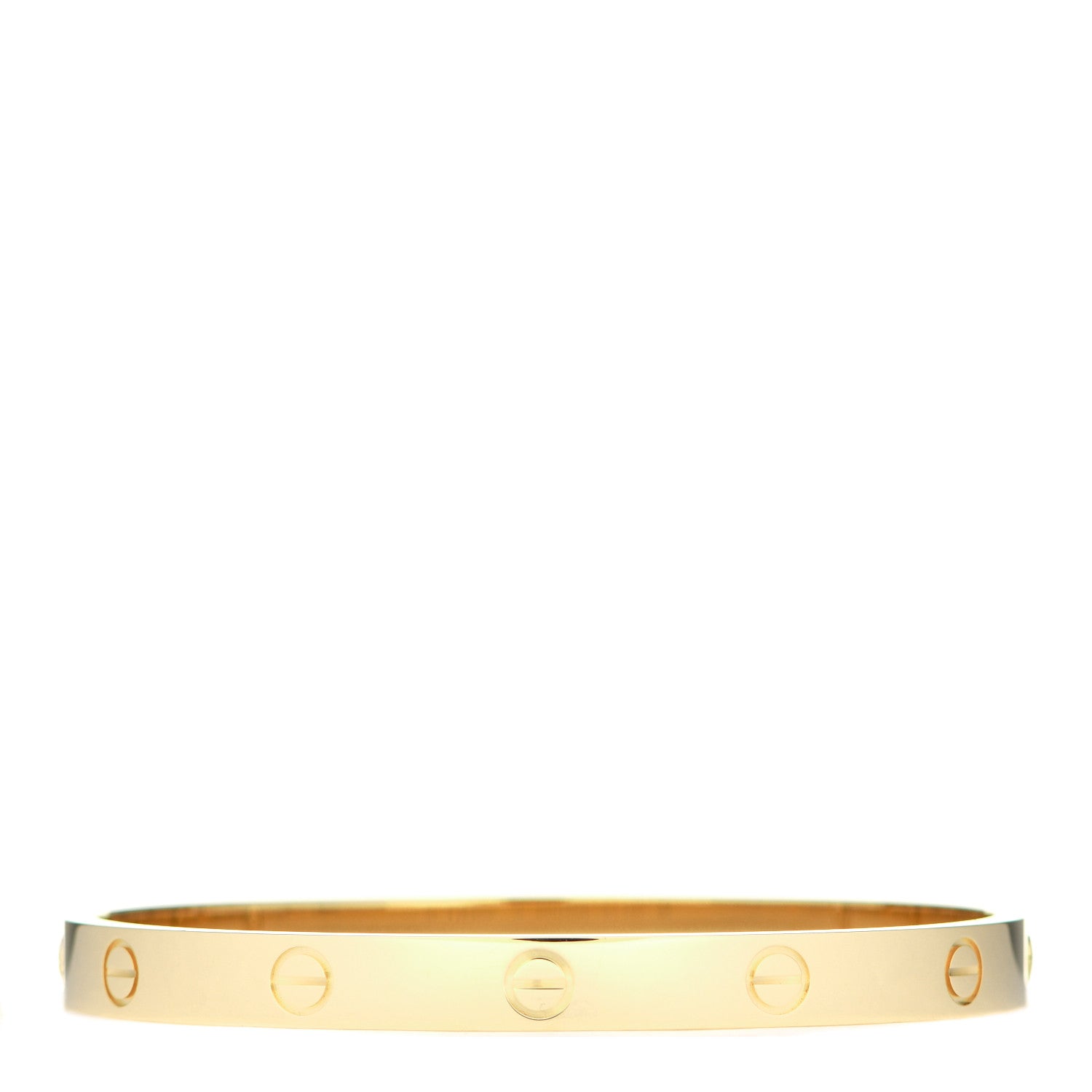 Cartier 18K Yellow Gold LOVE Bracelet 18 3 of 7