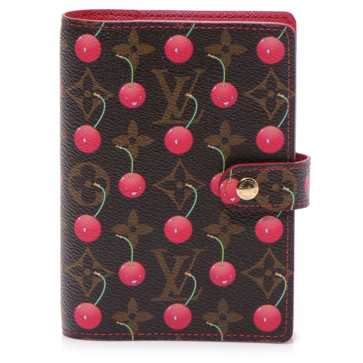 Monogram Cerises Small Ring Agenda Cover