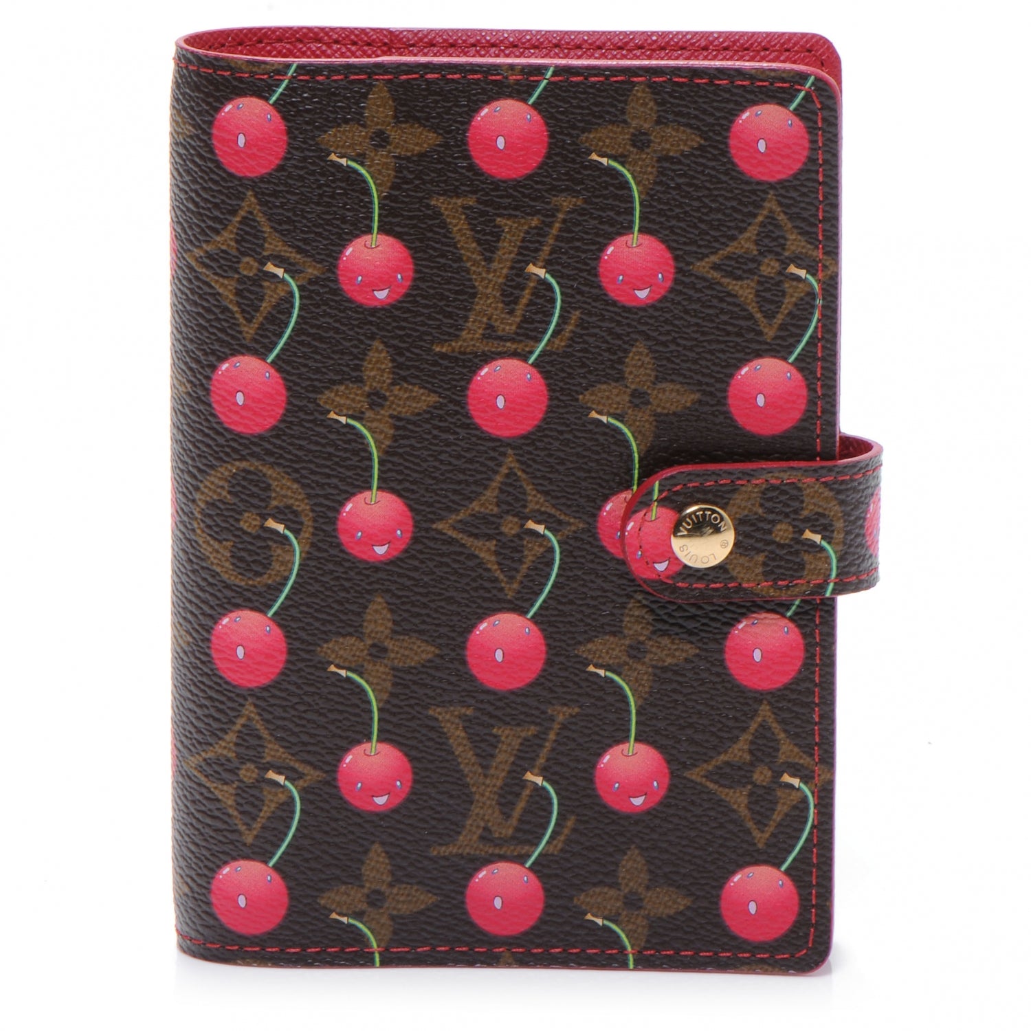 Louis Vuitton Monogram Cerises Small Ring Agenda Cover 1 of 7