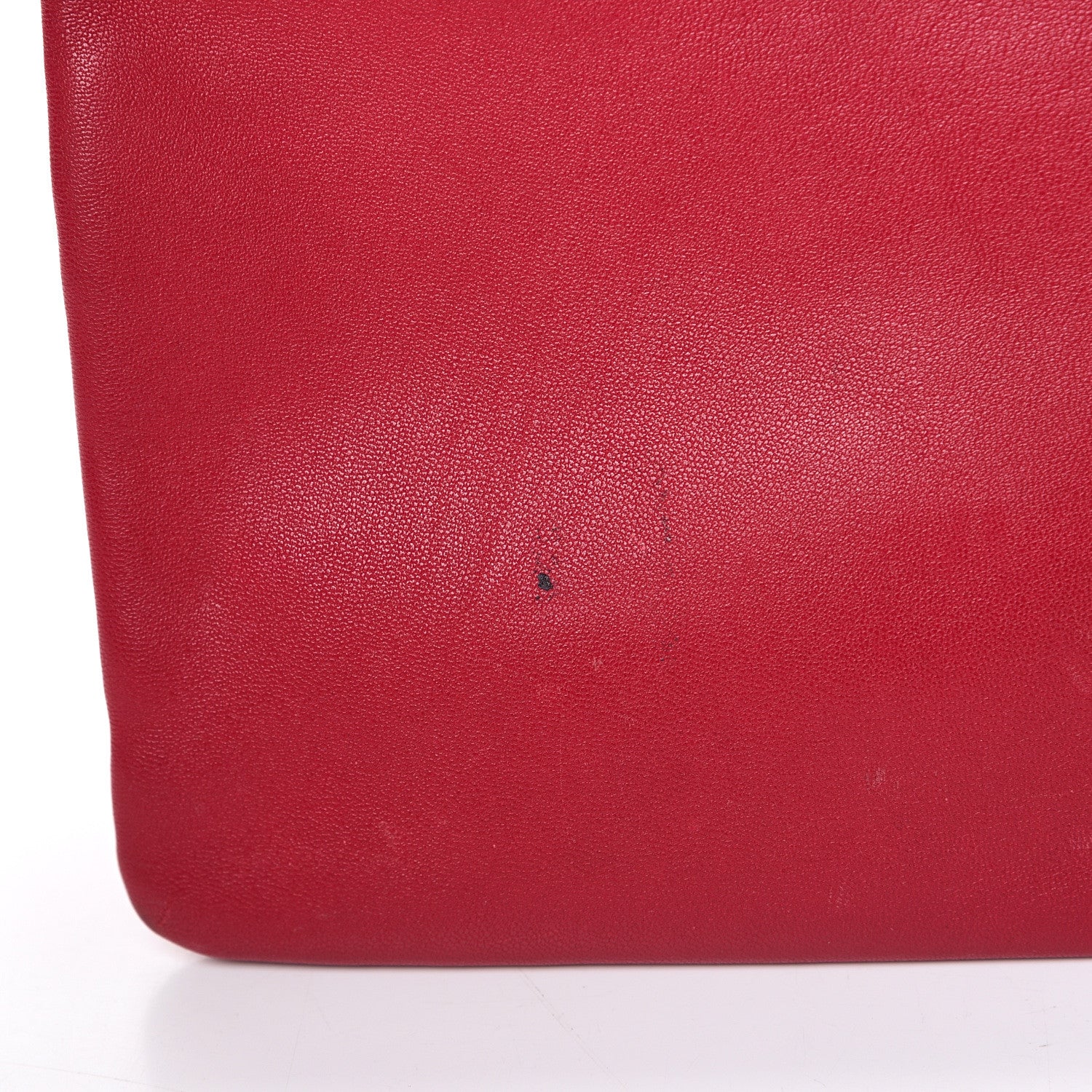 Celine Lambskin Large Trio Crossbody Bag Red 13 of 16
