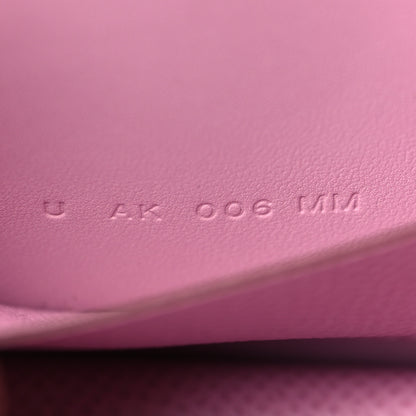 Hermes Epsom Constance Slim Wallet Mauve Sylvestre 7 of 9
