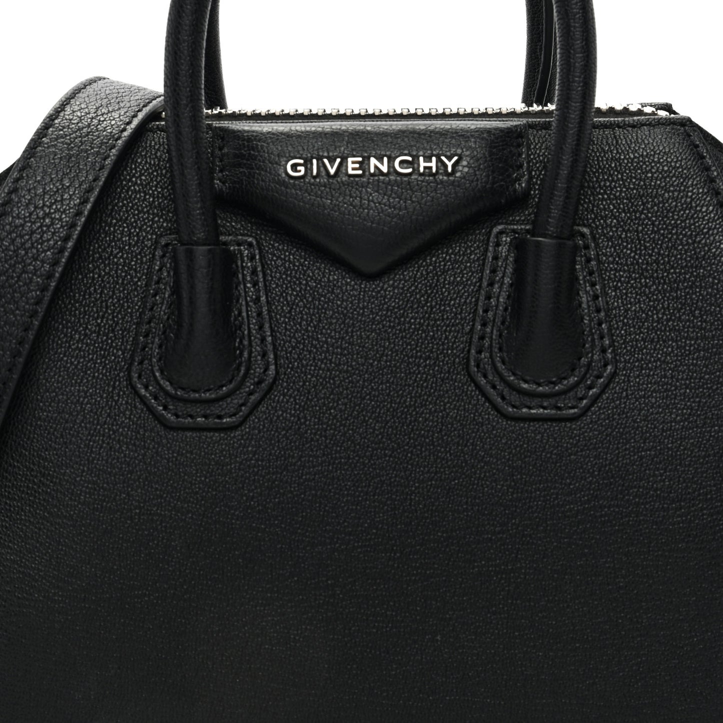Sugar Goatskin Mini Antigona Black