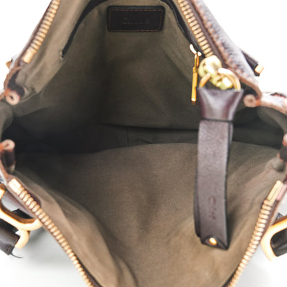 Chloe Calfskin Medium Marcie Satchel Truffle 7 of 14