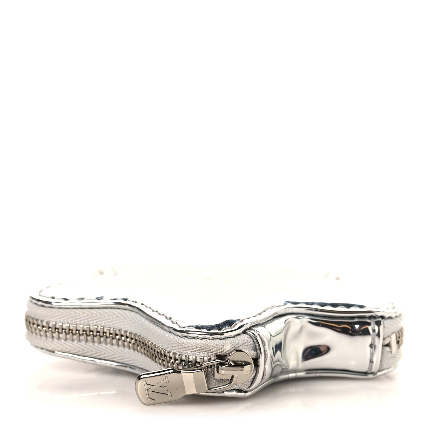 Monogram Spark Coin Purse Silver