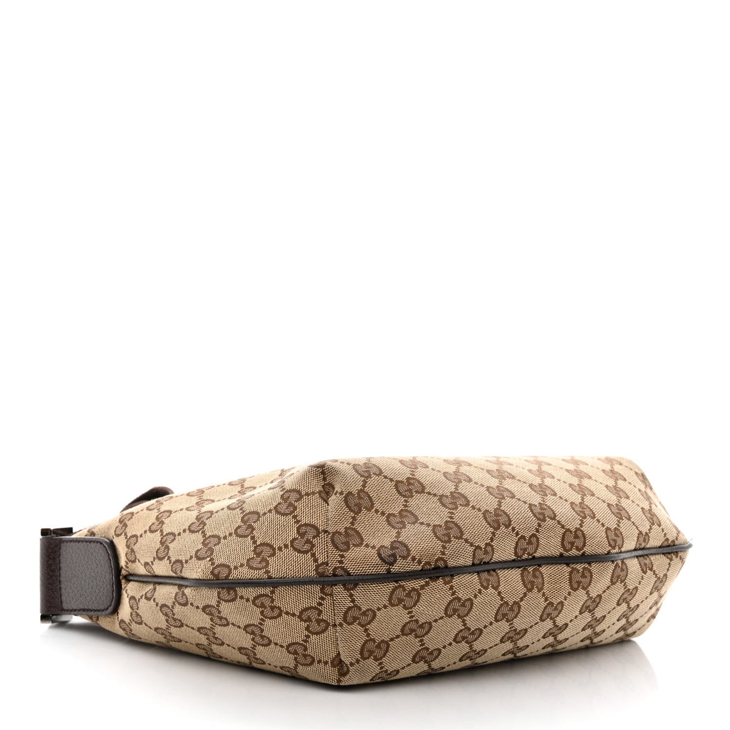 Monogram Medium Half Moon Hobo Dark Brown