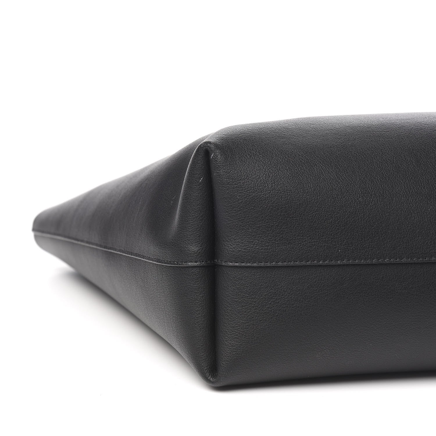 Saint Laurent Calfskin Large Shopping Tote Black 7 of 9
