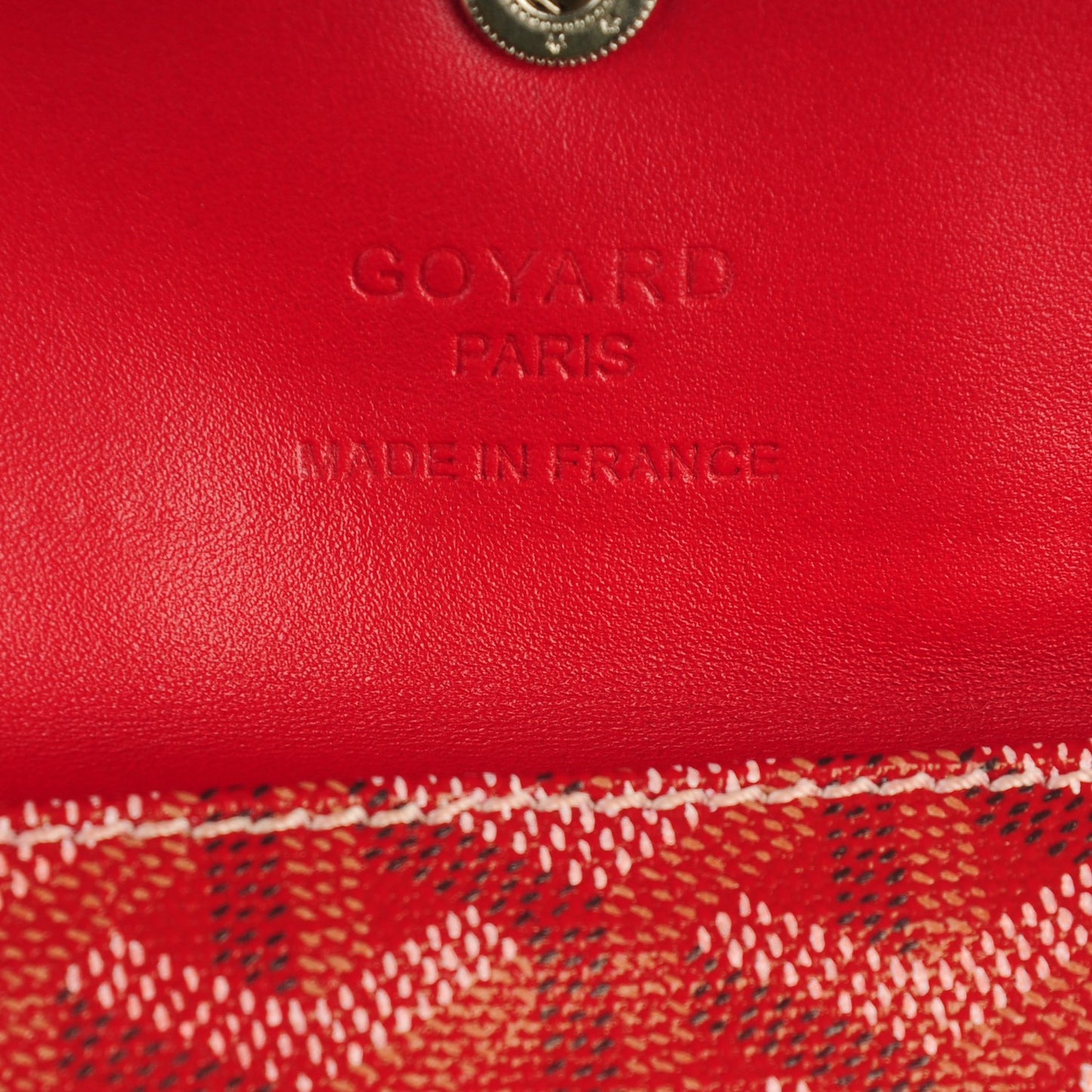 Goyardine Saint Louis PM Red