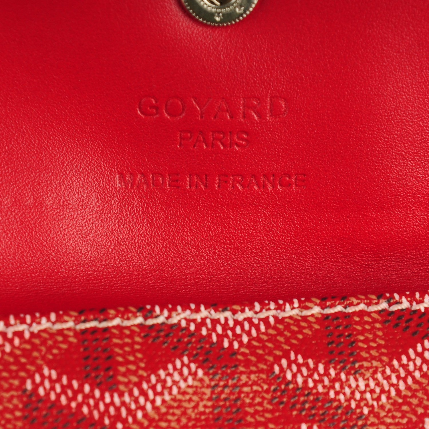 Goyard Goyardine Saint Louis PM Red 6 of 7