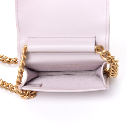 Chanel Caviar Chevron Boy Flap Waist Belt Bag Light Purple 4 of 11