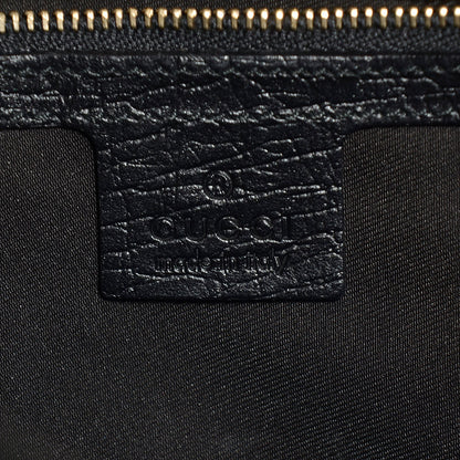 Gucci Monogram Medium Hasler Tote Black 6 of 7