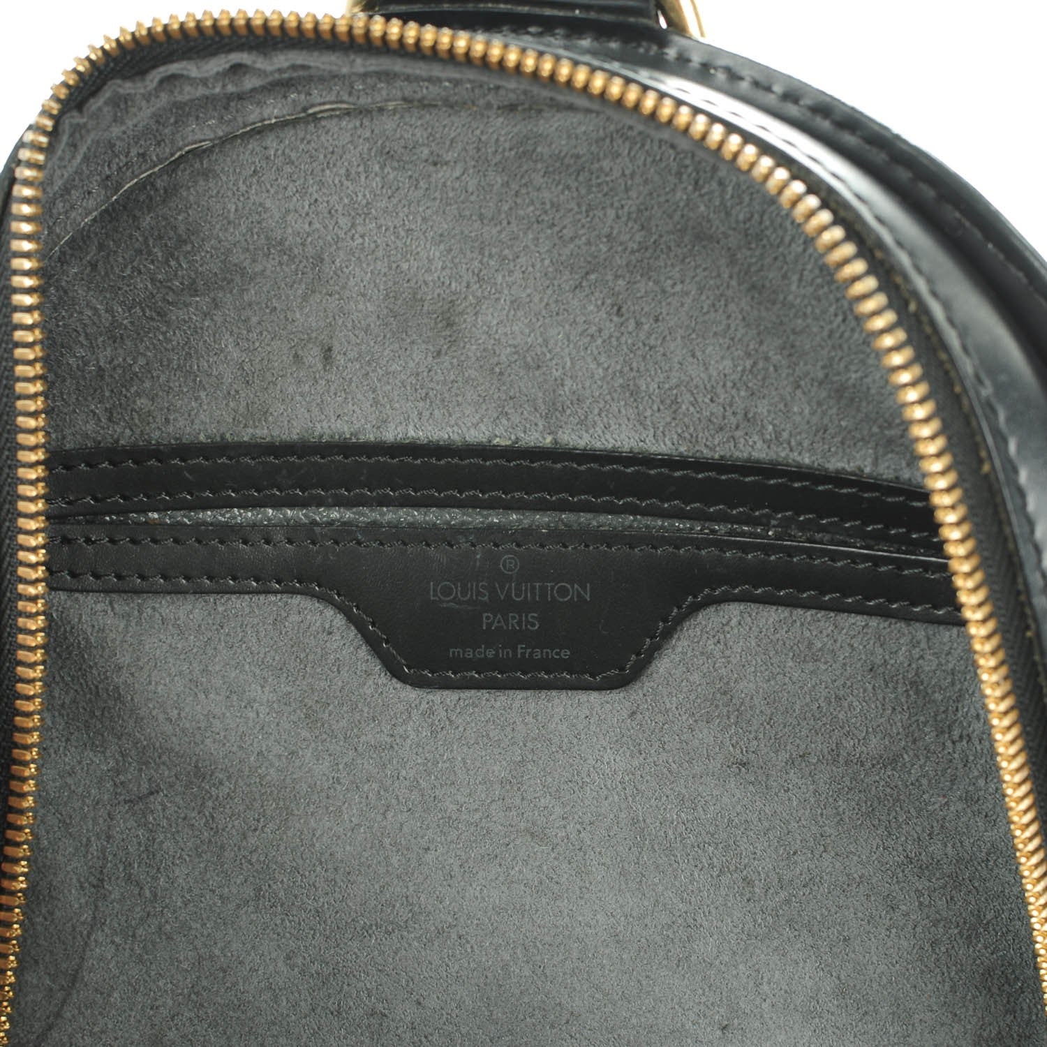 Louis Vuitton Epi Mabillon Backpack Black 6 of 9