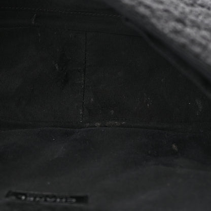 Chanel Easy Tweed Jumbo Reissue Messenger Flap Black 11 of 19