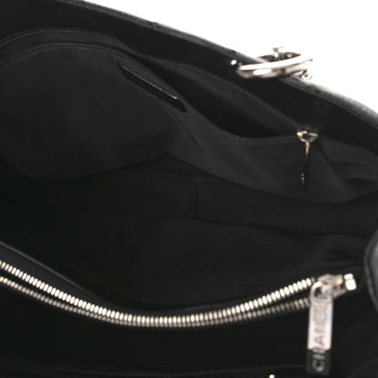 Chanel Caviar Quilted Grand Shopping Tote GST Black 5 of 10