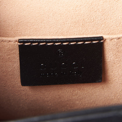 Gucci Calfskin Matelasse GG Marmont Flap Backpack Black 8 of 9