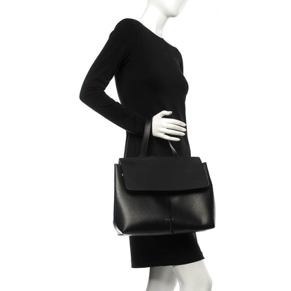 Mansur Gavriel Calfskin Lady Bag Black Royal 3 of 10